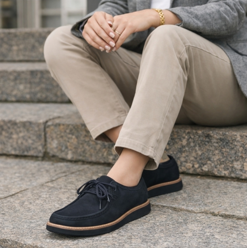 Clarks Artisan Glick Bayview Modern Preppy Minimalist Comfort Loafers 9.5M
